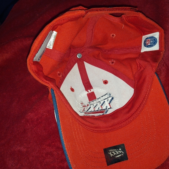 Super bowl 47 (Saints vs Rams) football cap - Picture 3 of 5